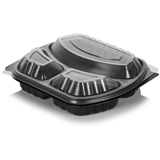 Microwave container 1420cc 2 compartments