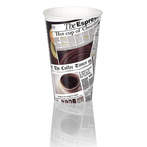 Paper Cold Cup Newspaper 12oz