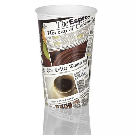 Paper Cold Cup Newspaper 16oz